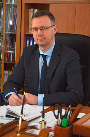 Rector of Francisk Skorina Gomel State University S.A. Khakhomov